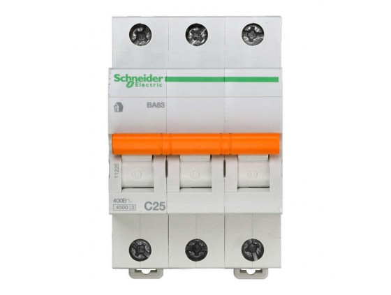 Schneider BA63 3П C 25A (Болгария)